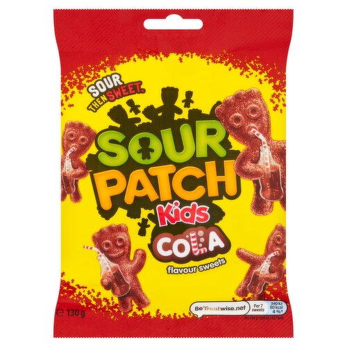 Sour Patch Kids Cola Bag (130 g)