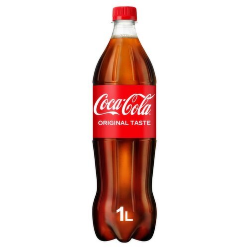 Vintage Coca Cola 1 Liter Bottle FULL 