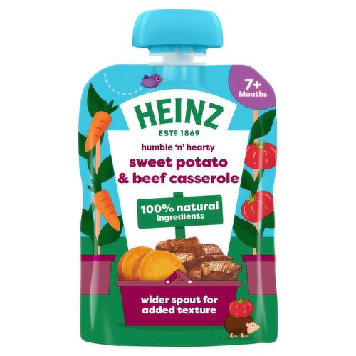 Heinz By Nature Sweet Potato & Beef Casserole Pouch 7+ Months (130 g)