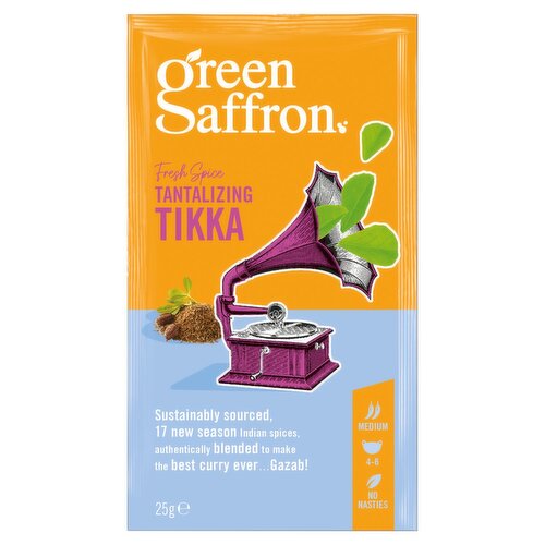Green Saffron Tikka Spice Blend (25 g)