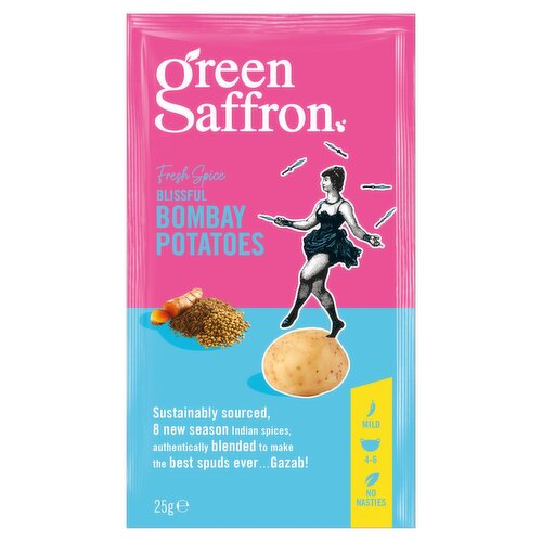 Green Saffron Bombay Potatoes Spice Blend (25 g)