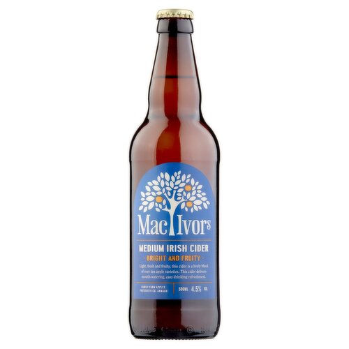 Mac Ivors Medium Dry Cider (500 ml)