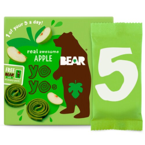 Bear Apple Yoyo Pure Fruit Rolls 5 (20 g)