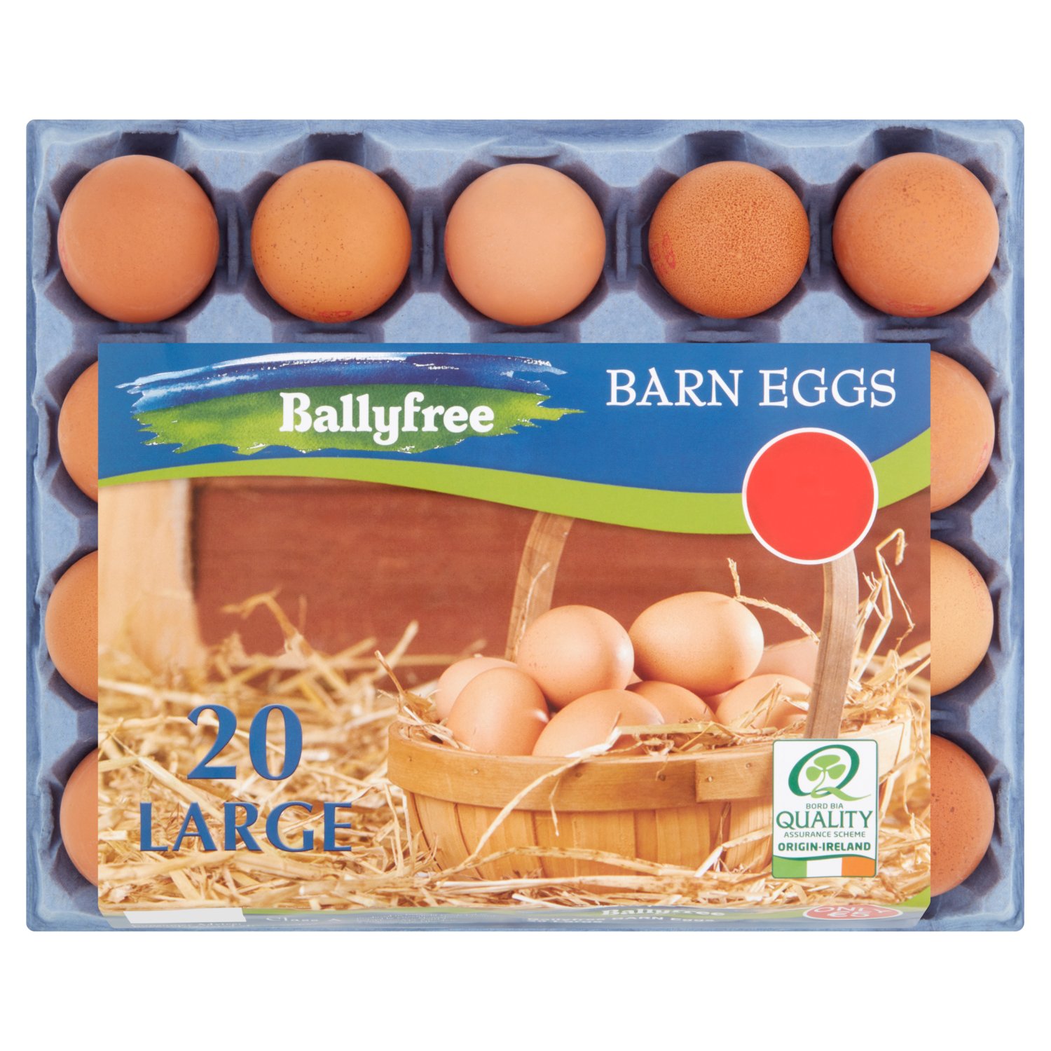 Ballyfree Barn Eggs (20 Piece)