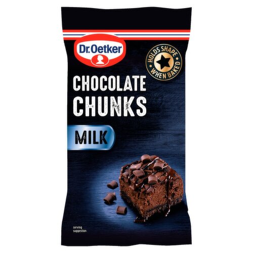 Dr. Oetker Milk Chocolate Chunks (100 g)