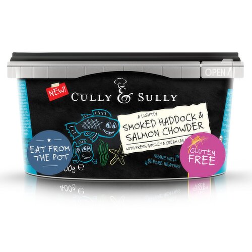 Cully & Sully Smoked Salmon & Haddock Chowder (400 g)