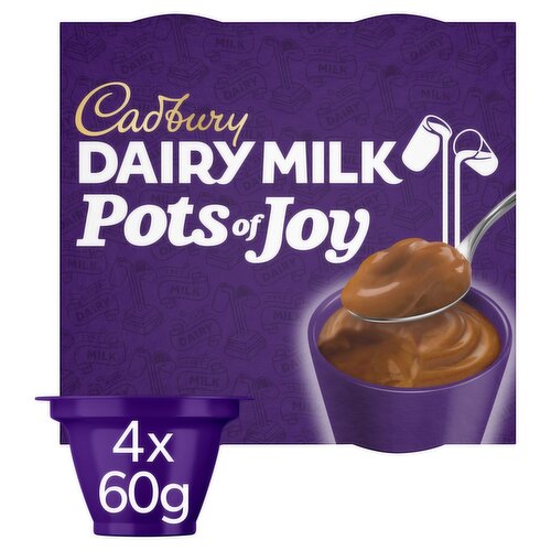 Cadbury Pots Of Joy Dairy Milk 4 Pack (240 g)