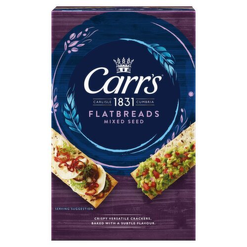 Carr's Flatbreads Mixed Seeds Crackers (150 g) Storefront EN