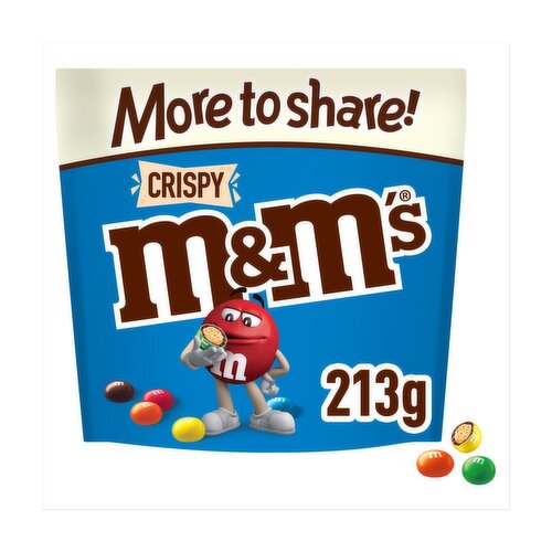 M&M's Crispy XL Pouch (213 g)