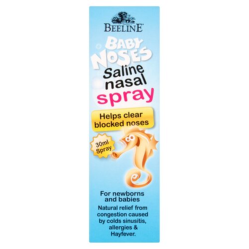 Beeline Baby Saline Nasal Spray Newborns & Babies (30 ml) Storefront EN