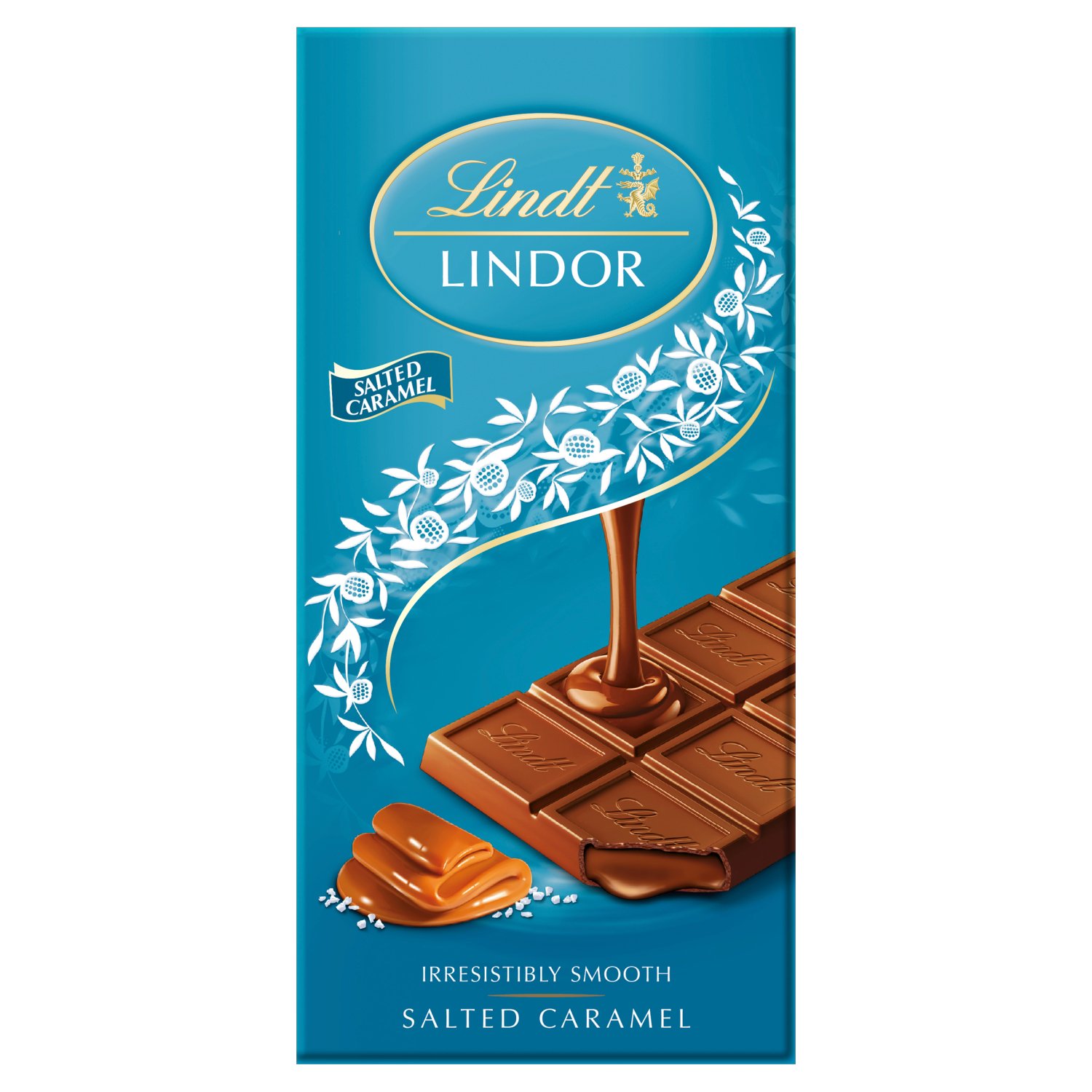Lindt Lindor Salted Caramel Chocolate Bar (100 g)
