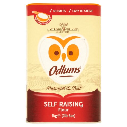 Odlums Self Raising Flour Reseal Tub (1 kg)