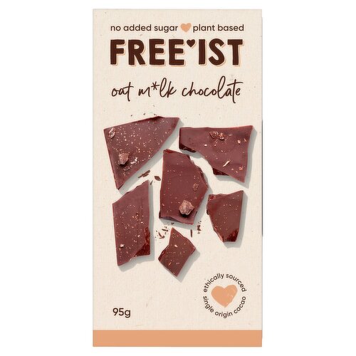Free'ist No Added Sugar Oat Milk Chocolate (95 g)
