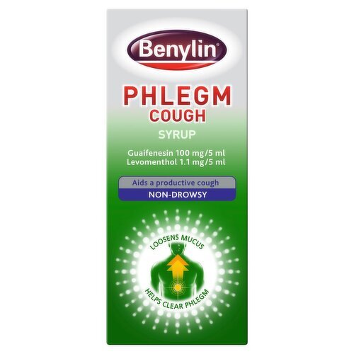 Benylin Phlegm Cough Syrup (125 ml)