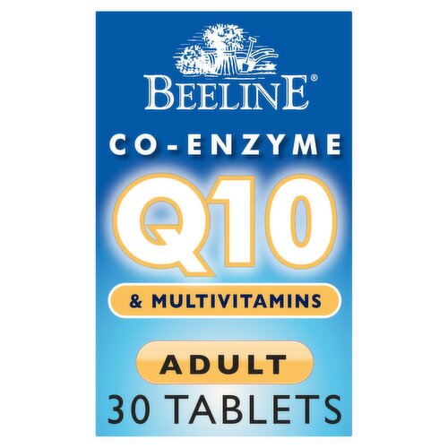 BeeLine Co-Enzyme Q10 & Multivitamin Tablets (30 Piece)
