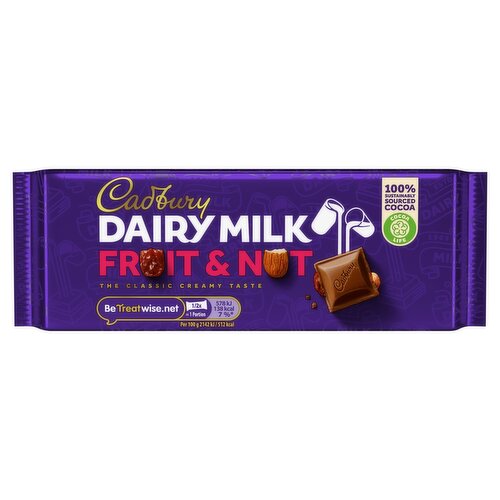 Cadbury Dairy Milk Fruit & Nut (54 g)