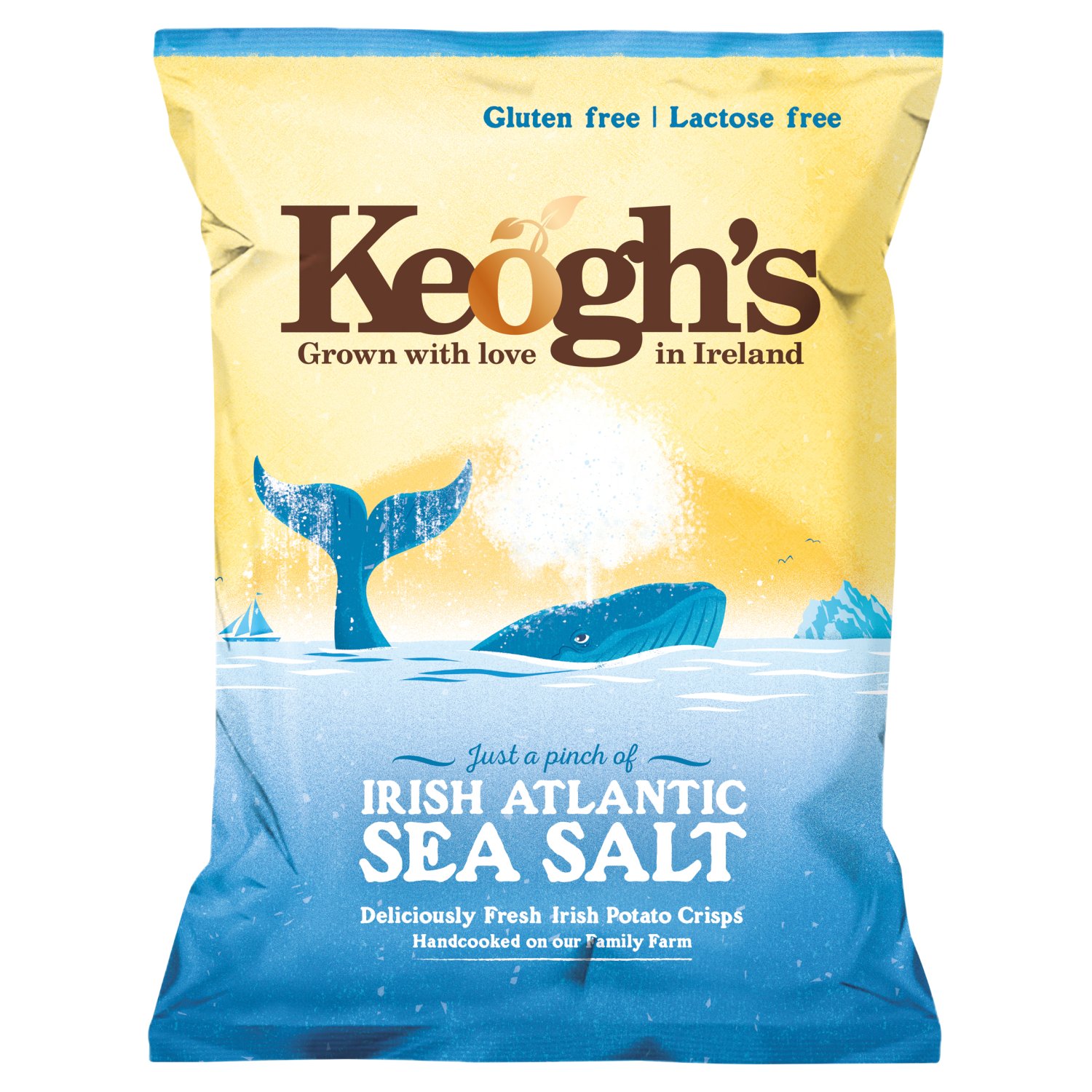 Keogh's Irish Atlantic Sea Salt Crisps (125 g)