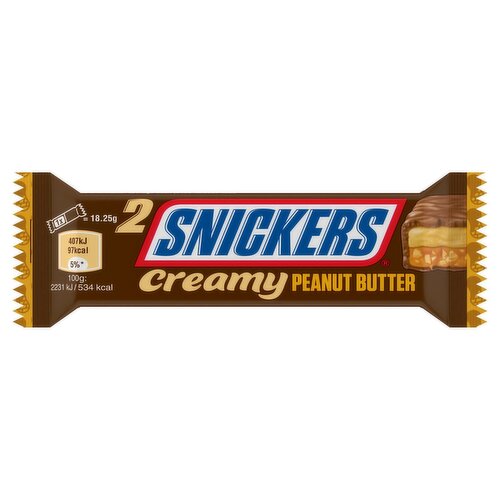 Snickers Creamy Peanut Butter (36.5 g)