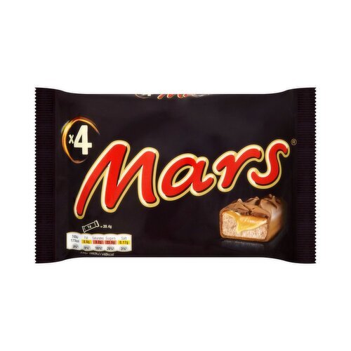 Mars Chocolate Bars 4 Pack (39.4 g)