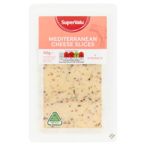 SuperValu Mediterranean Style Cheese Slices (150 g)