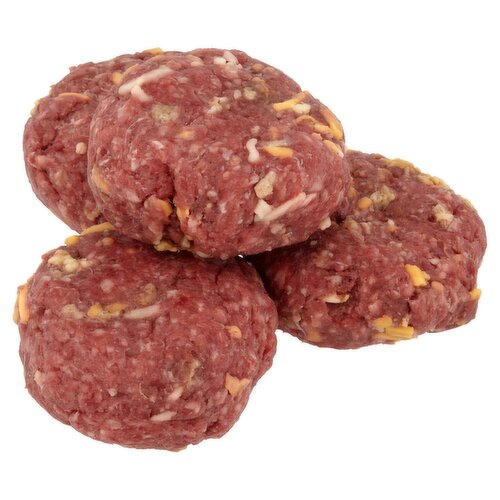 Prepared By Our Butcher Homestyle Irish Beef Burgers Bacon & Cheese (1 Piece)