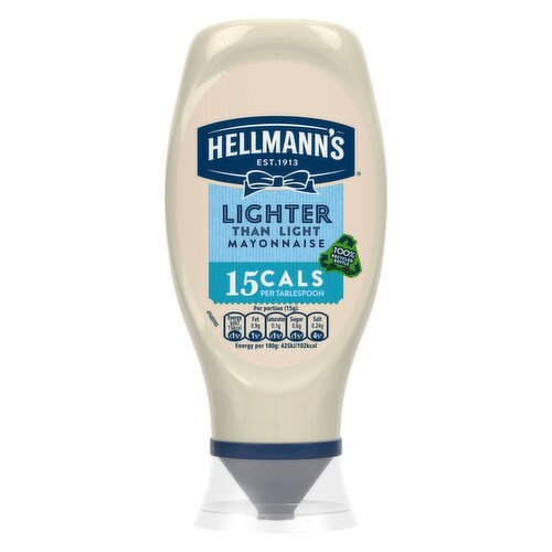 Hellmann Mayo Squeezy Lighter Than Light (430 ml)