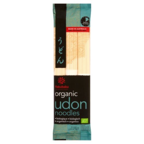 Hakubaku Organic Udon Noodles (270 g)