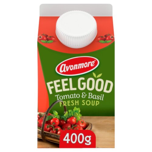 Avonmore Feel Good Low Fat Tomato and Basil Soup (400 g)