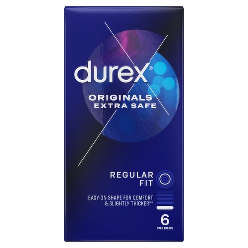 Durex Extra Safe Condoms 6 Pack (6 Piece)