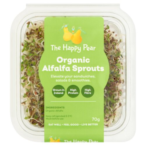 The Happy Pear Organic Alfalfa Sprouts (70 g)