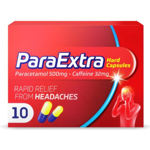 Pfizer ParaExtra Hard Capsules Pain Relief 500mg (10 Piece) (10 Piece)