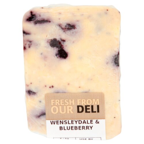 Wensleydale Cheese with Blueberries (1 kg)