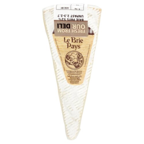 Le Brie Pays Unpasteurised Cheese (1 kg)