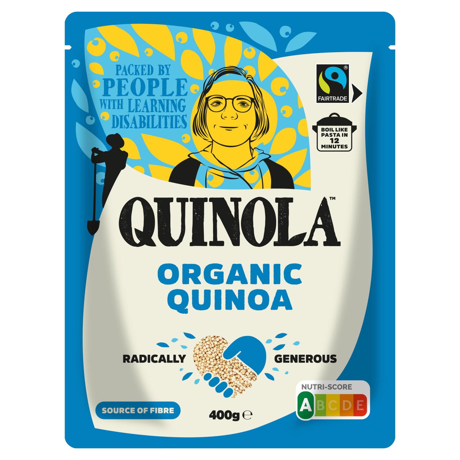 Quinola Organic Pearl Quinoa (400 g)