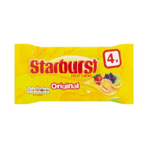 Starburst Fruit Chews Original 4 Pack (135.3 g)