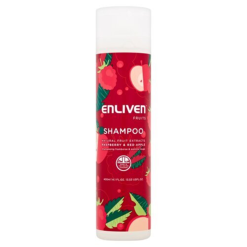 Enliven Raspberry and Red Apple Shampoo (400 ml)