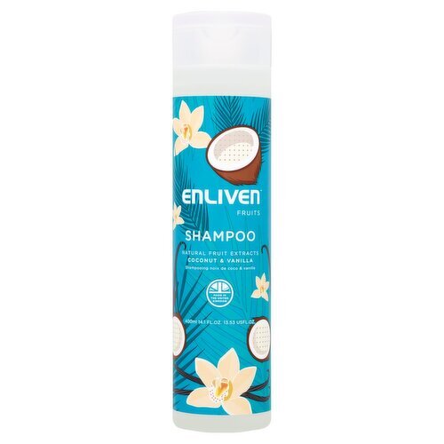 Enliven Coconut and Vanilla Shampoo (400 ml)