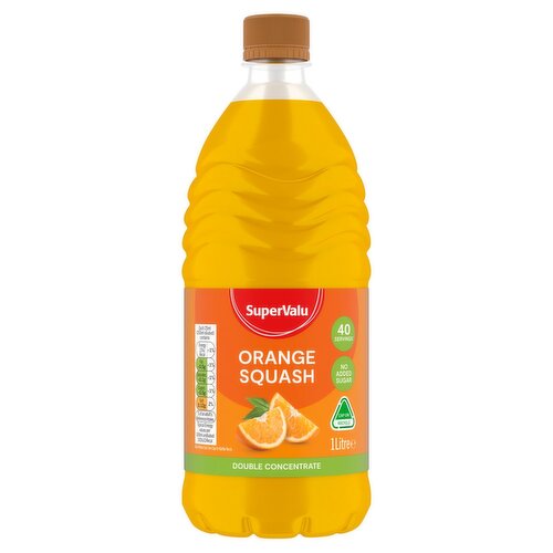 SuperValu No Added Sugar Orange Double Concentrate Squash (1 L)