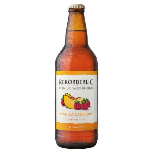 Rekorderlig Mango & Raspberry Cider Bottle (500 ml)
