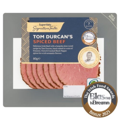 Signature Tastes Tom Durcan Spiced Beef (80 g) Storefront EN