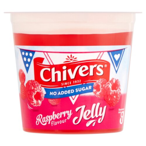 Chivers No Added Sugar Raspberry Jelly Pot (115 g)