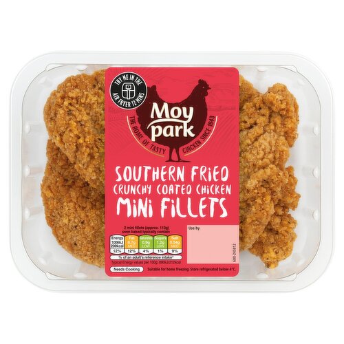 Moy Park Southern Fried Mini Chicken Fillets (300 g)
