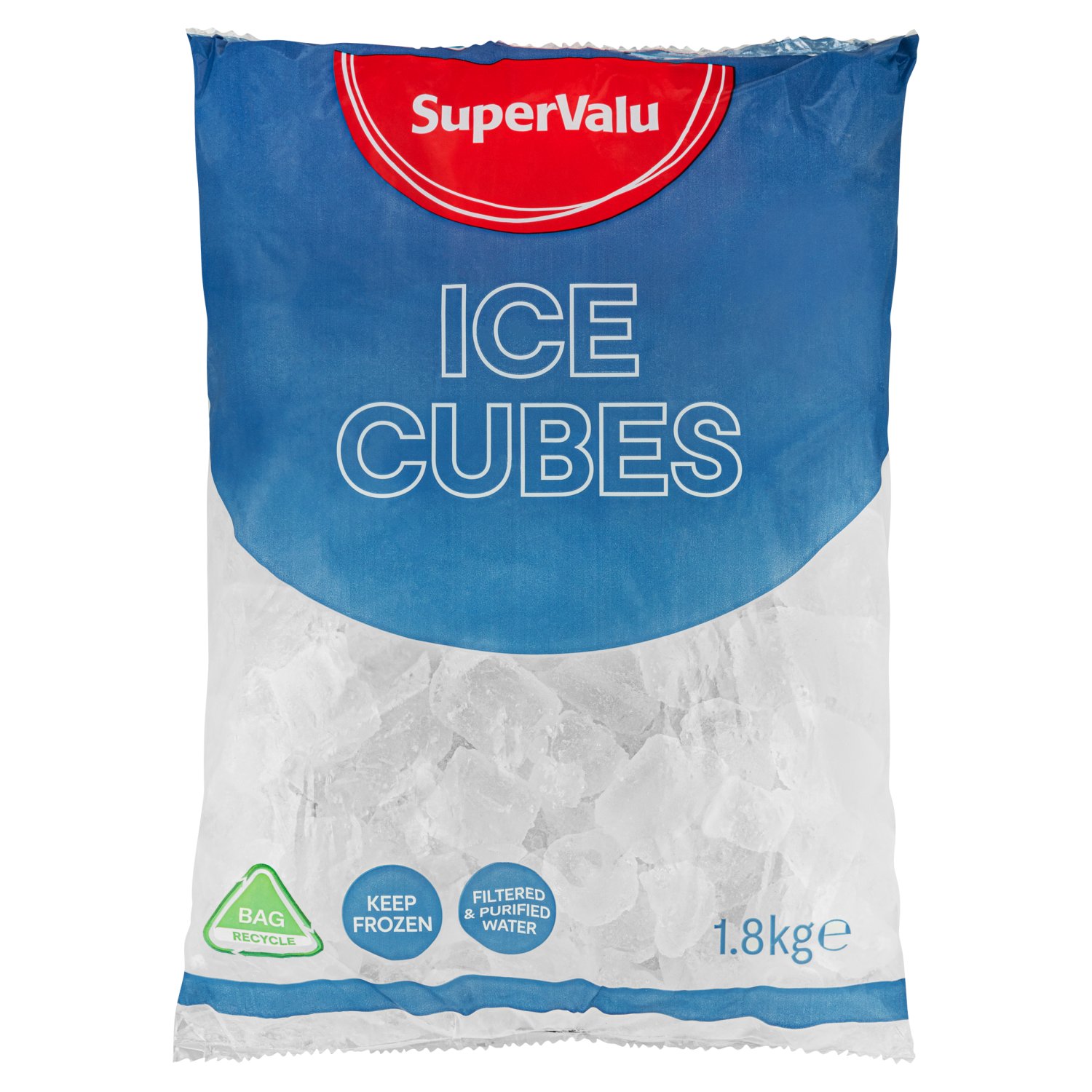 SuperValu Ice Cubes (1.8 kg)