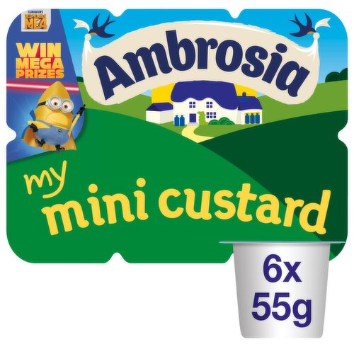 Ambrosia Mini Custard 6 Pack (330 g)