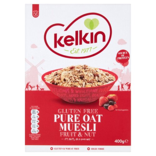 Kelkin Gluten Free Pure Oat Muesli (400 g)