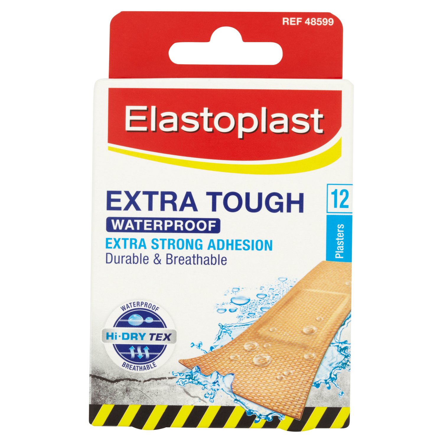 Elastoplast Extra Tough Waterproof Plasters  (12 Piece)
