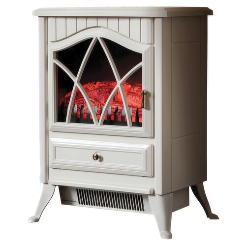 Daewoo Stove Effect Heater Ivory/White (9.2 kg) Storefront EN