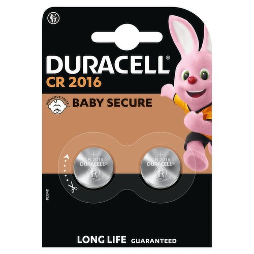 Duracell 2016 Lithium Coin Batteries 2 Pack (2 Piece)