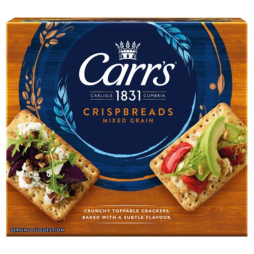 Carr's Crispbreads Mixed Grain Crackers (190 g)