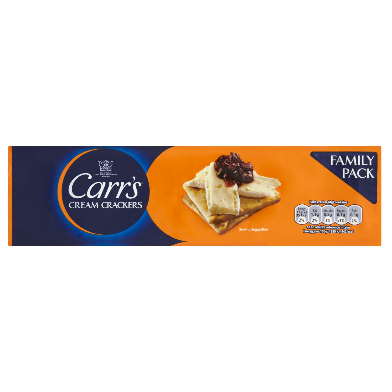 Carr's Cream Crackers Family Pack (300 g)